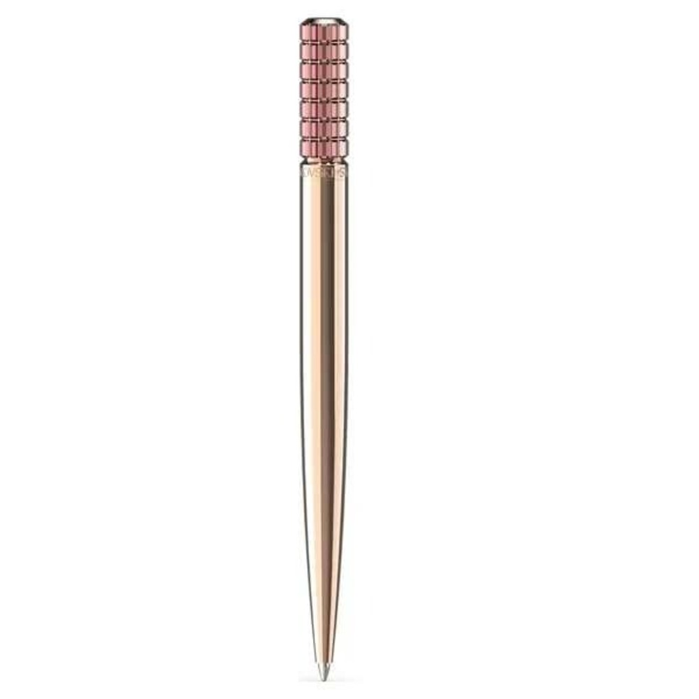 Swarovski Ballpoint Pen Rose Gold Crystal Cap Twist Office Glam Elegant Gift